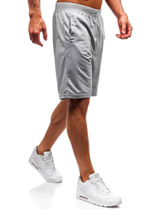 Pantalón corto deportivo para hombre gris Bolf DK01