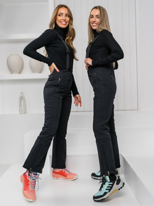 Pantalones de trekking para mujer negro Bolf W702B