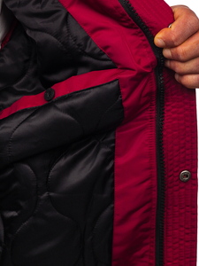 Chaqueta de invierno para hombre burdeos Bolf 2129