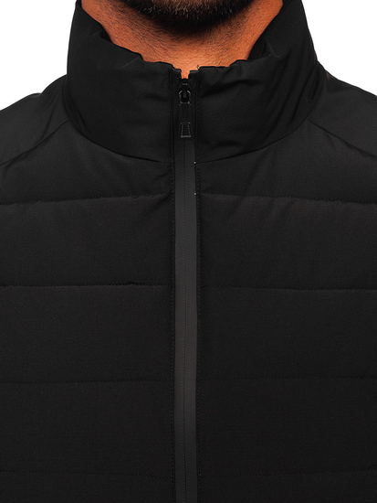 Chaleco acolchado para hombre Negro Bolf 31M5060