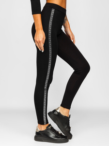 Leggings para mujer negro Bolf W6993A2