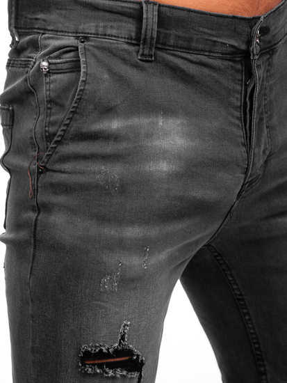 Pantalón corto vaquero para hombre gris Bolf MP0036G