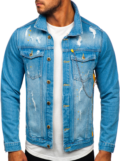 Chaqueta vaquera azul para hombre Bolf 3-4