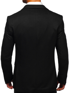 Hombre Blazer elegante Negro Bolf 05