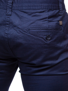 Pantalón chino para hombre azul oscuro Bolf KA6807-11