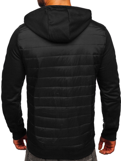 Chaqueta de entretiempo para hombre negro Bolf KS2232