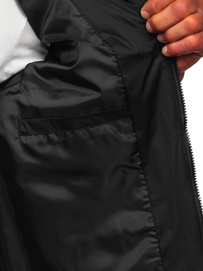 Chaleco acolchado para hombre Negro Bolf 31M5065