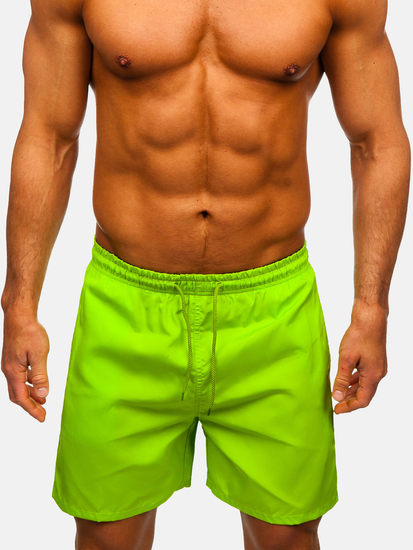 Hombre Bañador Verde-Neon Bolf QD35