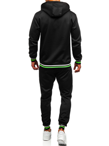 Chándal para hombre color negro Denley C10255