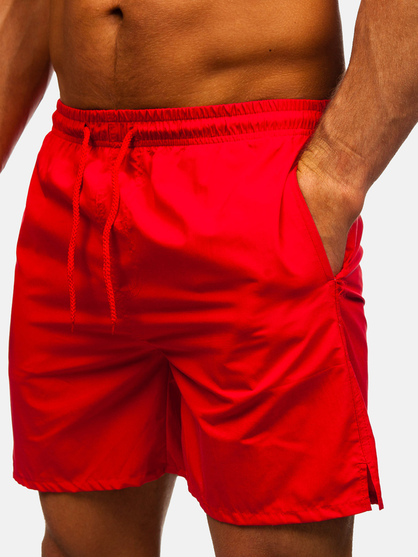 Hombre Bañador Rojo Bolf QD28