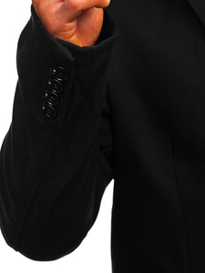 Abrigo de invierno para hombre color negro Bolf 1047-1