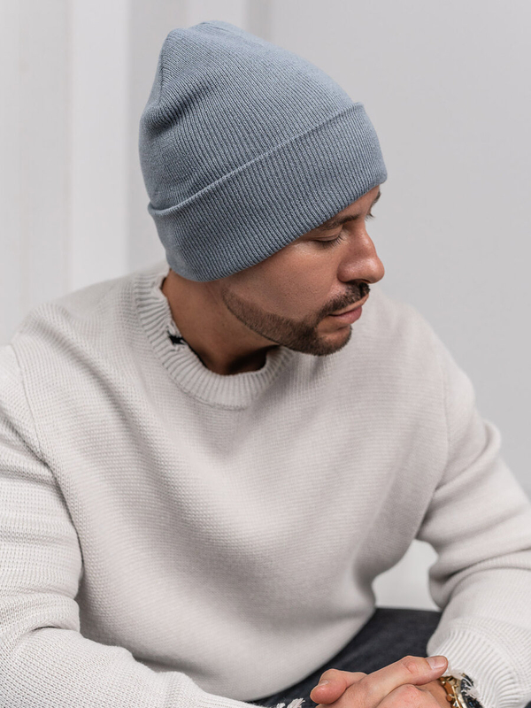 Gorro de invierno con aislamiento para hombre color gris YW09004M