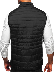 Chaleco acolchado para hombre Negro Bolf 31M5067