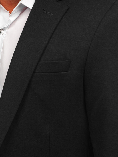 Hombre Blazer elegante Negro Bolf 1652A