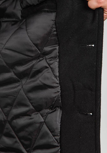 Abrigo para hombre negro Bolf 8857A