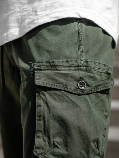 Pantalón corto cargo para hombre caqui Bolf 5011