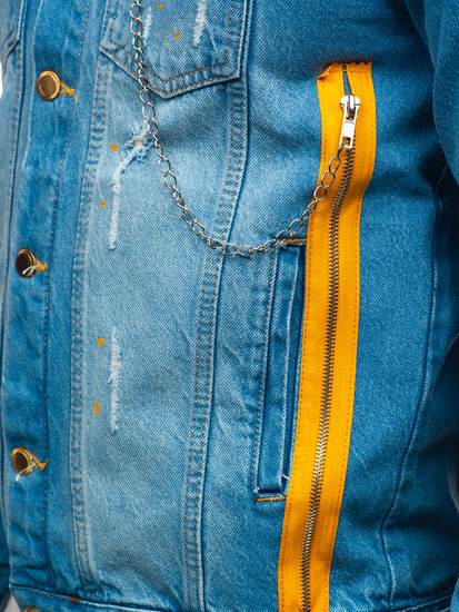 Chaqueta vaquera azul para hombre Bolf 3-4