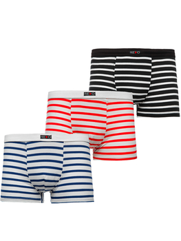 Bóxers para hombre multicolor-4 Bolf G513 3 PACK