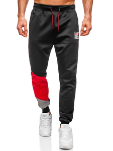 Pantalón jogger para hombre negro Bolf K20003