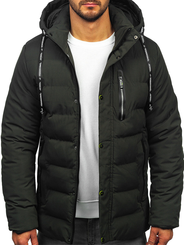 Chaqueta de invierno para hombre caqui Bolf 5M3136