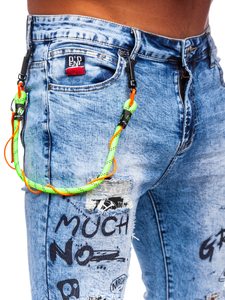 Pantalón vaquero para hombre azul Bolf TF150