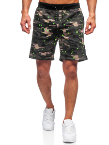 Pantalón corto deportivo para hombre color caqui Bolf KS2579