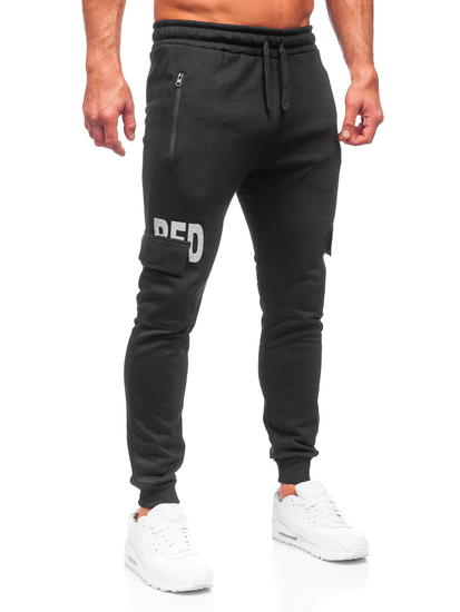 Pantalón jogger de combate para hombre negro Bolf HW2176