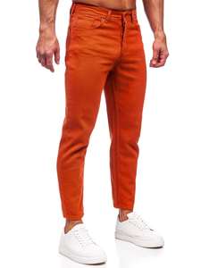 Pantalón de tela para hombre naranja Bolf GT