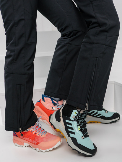 Pantalones de trekking para mujer negro Bolf W702B