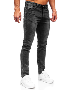 Pantalón vaquero regular fit para hombre negro Bolf K10006-2