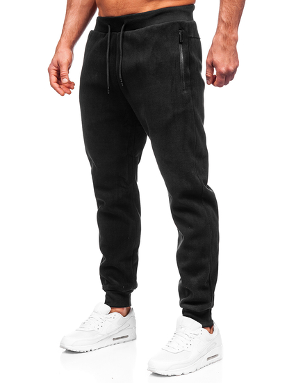 Chándal con capucha para hombre negro Bolf 3A150