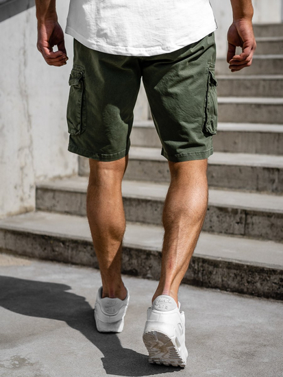 Pantalón corto cargo para hombre caqui Bolf 5011