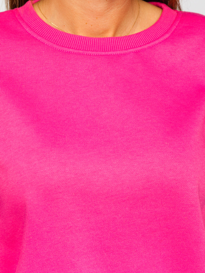 Sudadera para mujer fucsia Bolf W01A