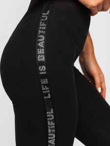 Leggings para mujer color negro Bolf W7106