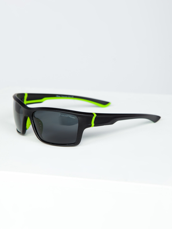 Gafas de sol negro y verde Bolf MIAMI6