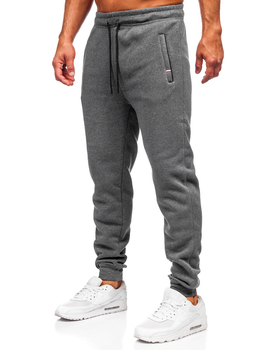 Pantalón grueso de chándal para hombre antracita Bolf JX6217