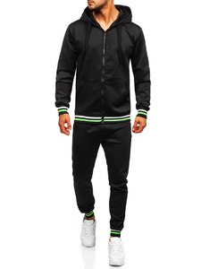 Chándal para hombre color negro Denley C10255
