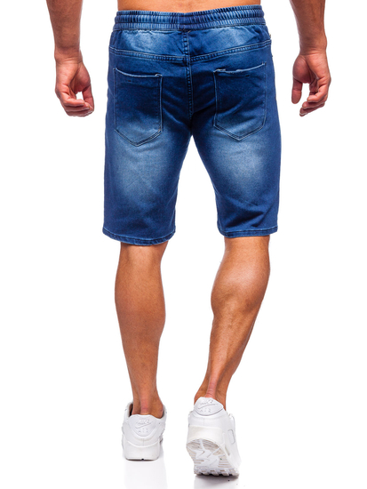 Shorts vaqueros azul marino para hombre Bolf MP00601BS