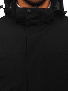 Chaqueta deportiva de primavera/invierno 2en1 para hombre negro Bolf 5M3263