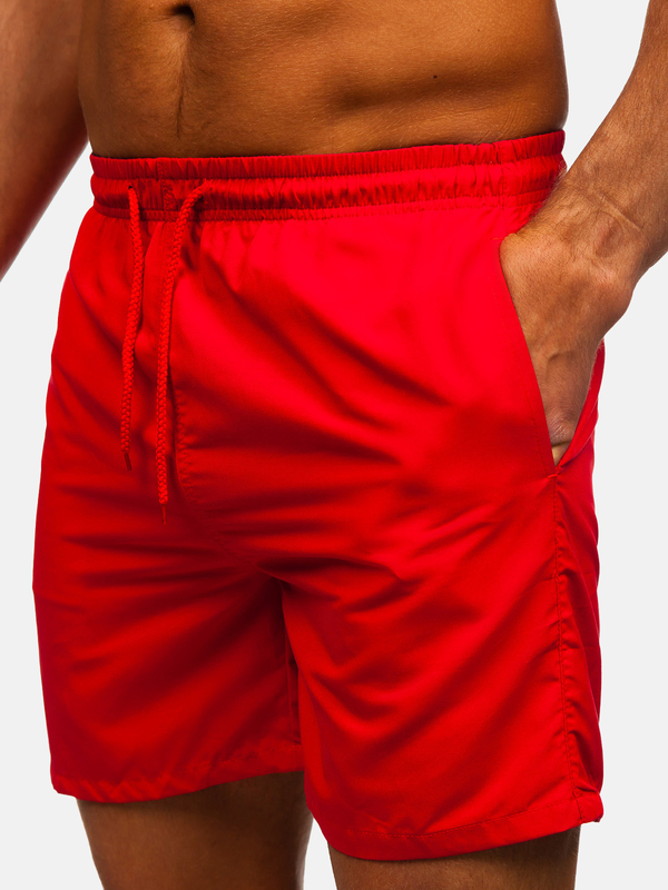 Hombre Bañador Rojo Bolf QD35