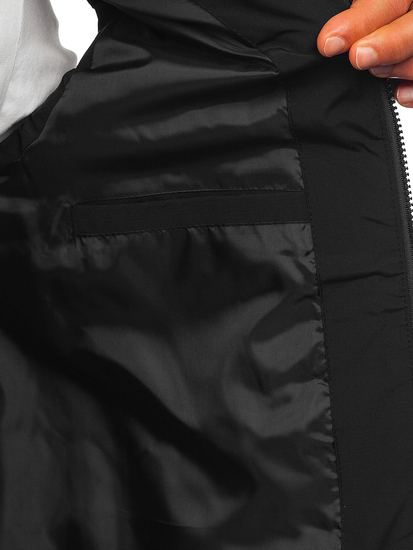 Chaleco acolchado para hombre Negro Bolf 31M5062