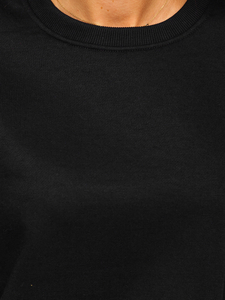 Sudadera para mujer negro Bolf W01