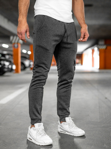 Pantalón jogger de combate para hombre grafito Bolf HW2173