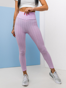 Leggings para mujer violeta claro Bolf YW88024