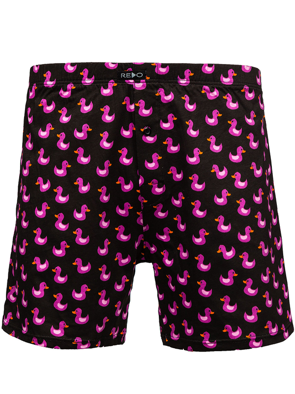 Bóxer de algodón para hombre violeta Bolf 1BB151