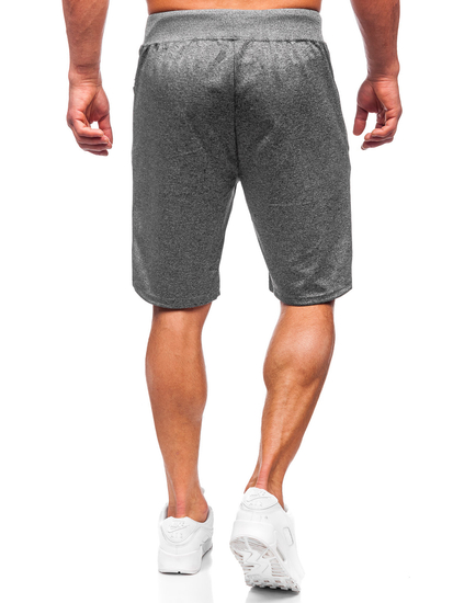 Pantalón corto de chándal para hombre grafito Bolf 8K297