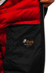 Chaqueta de entretiempo para hombre negro Bolf 5332