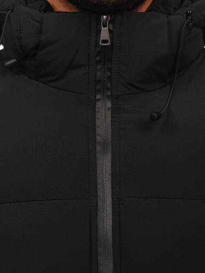 Chaqueta de invierno para hombre negro Bolf 9978