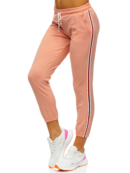 Pantalón deportivo para mujer rosa Bolf YW01020A