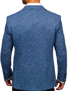 Americana casual para hombre azul Bolf 019